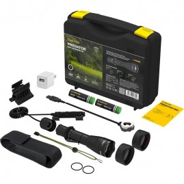 Фонарь с набором охотника ARMYTEK PREDATOR PRO MAGNET USB EXTENDED SET WHITE Фонарь с набором охотника ARMYTEK PREDATOR PRO MAGNET USB EXTENDED SET WHITE